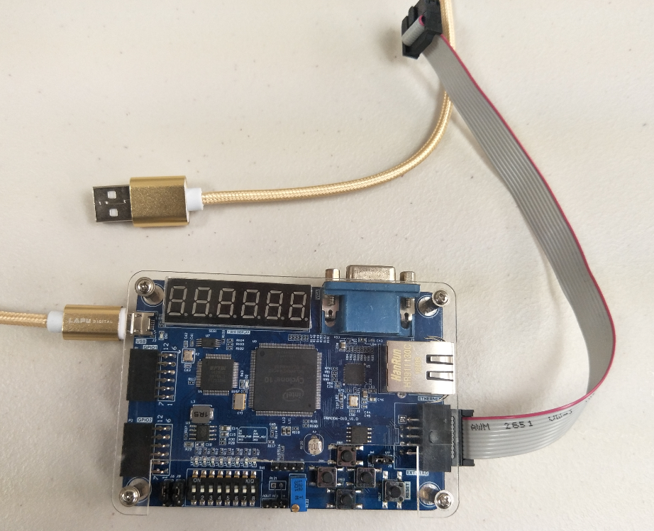 FPGA Board For Beginner with free Experimental Manuals and Jtag downloader