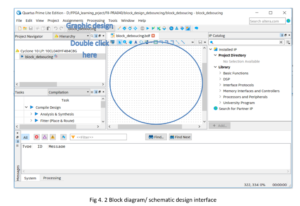 Block diagram/ schematic design interface