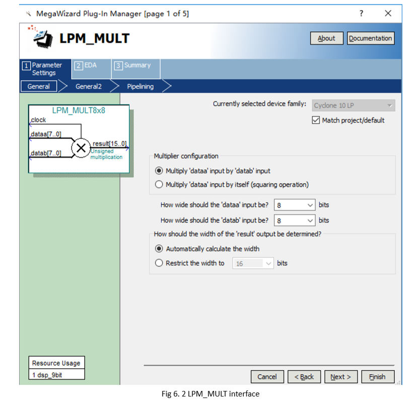 LPM_MULT_interface
