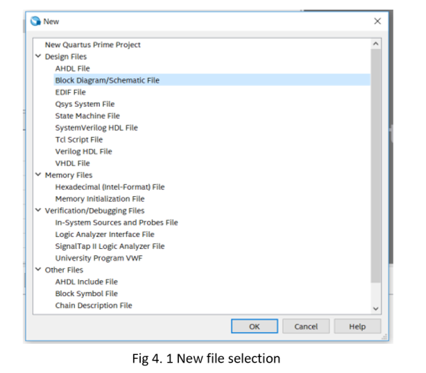  New file selection 