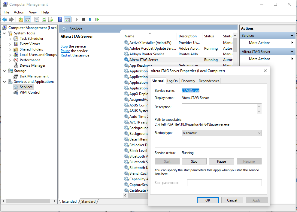 JTAG Configuration Description - FII-PRA006