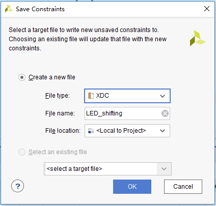 Save Constraints dialog box