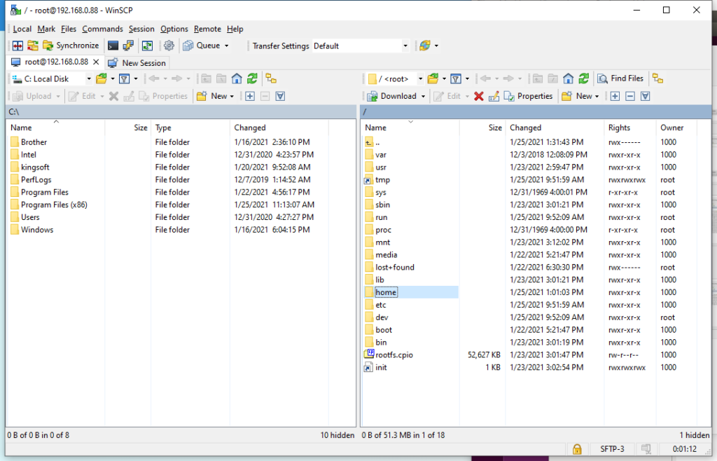 Linux Network File Transfer Using RCP, SCP, and Using WinSCP to ...